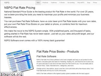 flatratepricebook.com