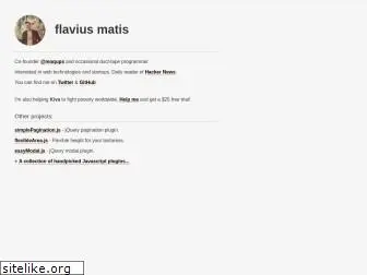 flaviusmatis.github.io