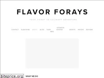 flavorforays.com