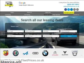 www.fleetprices.co.uk