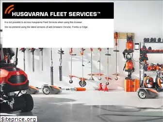 fleetservices.husqvarna.com