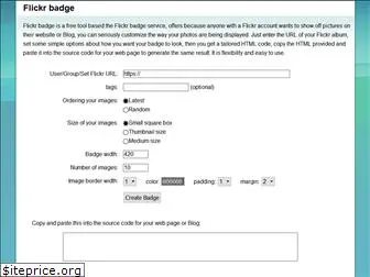 flickrbadge.com