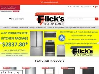 flickstvandappliance.com