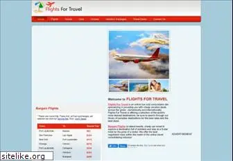 flightsfortravel.com