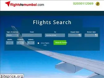 flightstomumbai.com