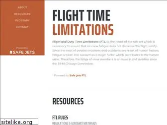 flighttimelimitations.com