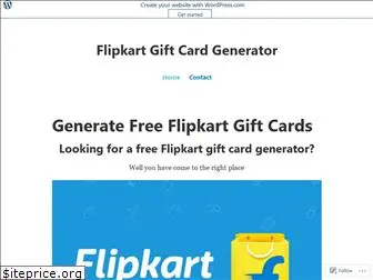 flipkartgiftcardgenerator.wordpress.com