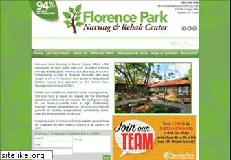 florenceparkcarecenter.com