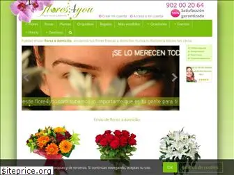 flores4you.com