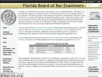 floridabarexam.org