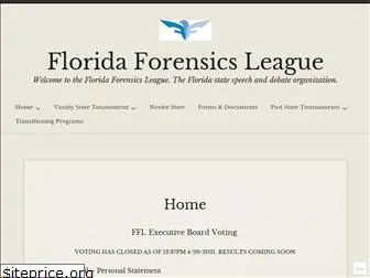 floridaforensicsleague.com