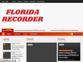 floridarecorder.com