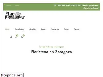 floristerialarosaleda.com