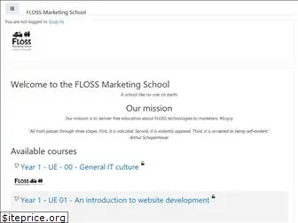 floss-marketing-school.com