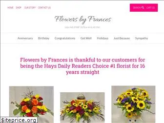 flowersbyfrances.net