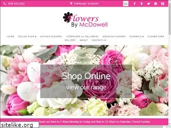 flowersbymcdowell.com
