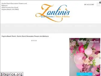 flowersbyzontini.com