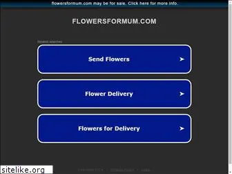 flowersformum.com