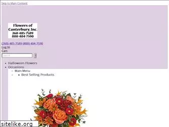 flowersofcanterbury.com