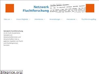 fluechtlingsforschung.net