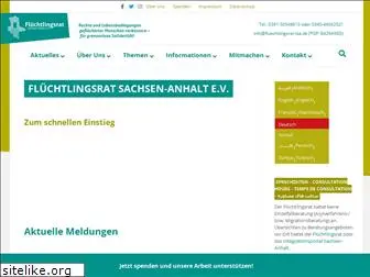 fluechtlingsrat-lsa.de