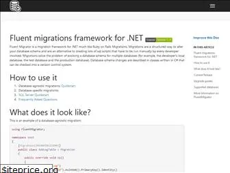 fluentmigrator.github.io