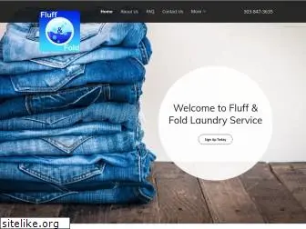 fluffandfoldlaundryservice.com