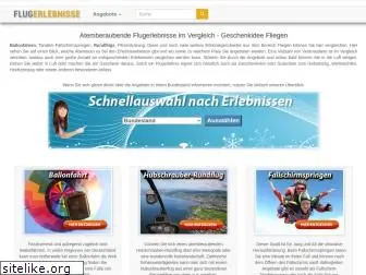 flugerlebnisse.com