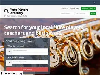 fluteplayersdirectory.com
