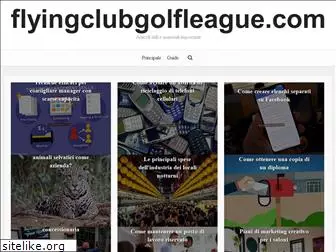 flyingclubgolfleague.com