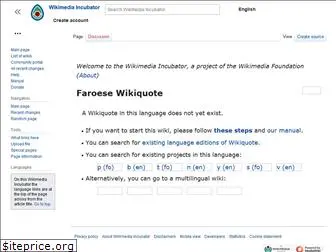 fo.wikiquote.org