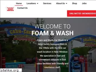 foamandwash.com