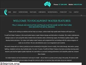 focalpointwaterfeatures.com.au