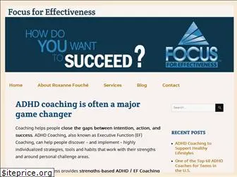 focusforeffectiveness.com