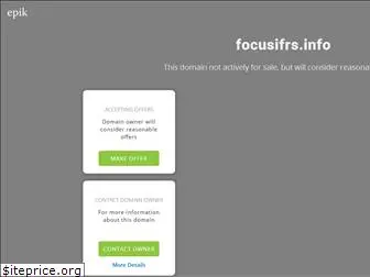 focusifrs.info