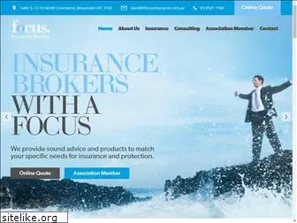 focusinsurance.com.au