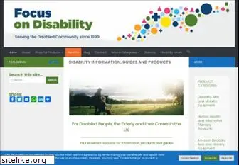 focusondisability.org.uk