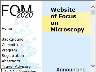 focusonmicroscopy.org