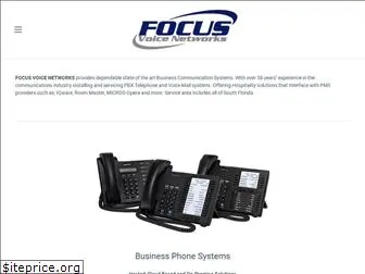 focusvoicenetworks.com