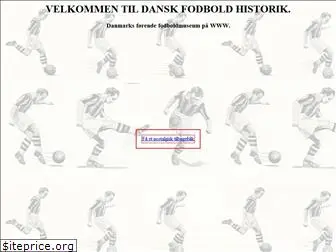 fodboldhistorik.dk