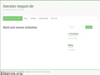 foerster-import.de