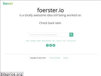 foerster.io