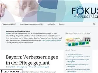 fokus-pflegerecht.de