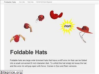 foldablehats.com