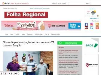 folharegionalwebtv.com