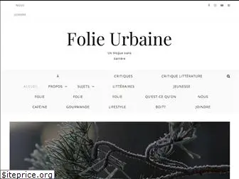 folieurbaine.com