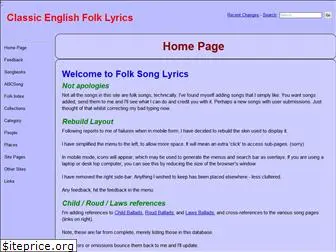 folk-lyrics.co.uk