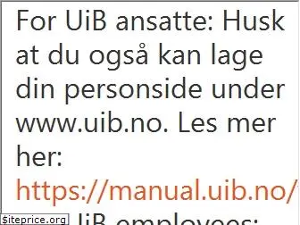 folk.uib.no