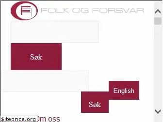 folkogforsvar.no