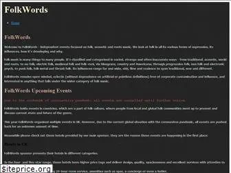 folkwords.com